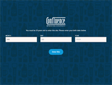 Tablet Screenshot of confluencebrewing.com